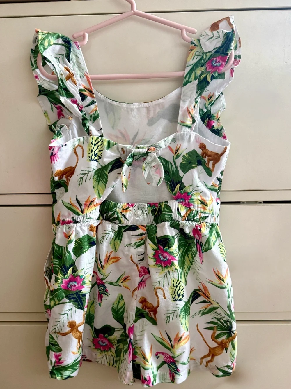 Janie and Jack Tropical Romper